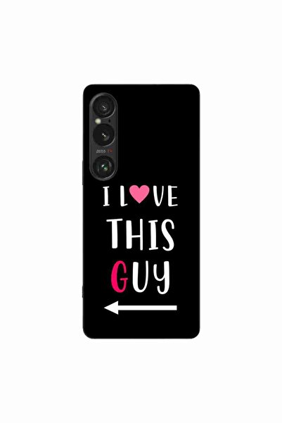 OEM Husa compatibila cu Sony Xperia 1 VI Silicon Gel Tpu Model Cupluri I love...