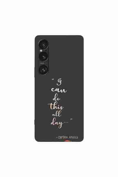 OEM Husa compatibila cu Sony Xperia 1 VI Silicon Gel Tpu Model Mesaj I Can Do...