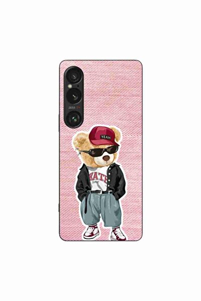 OEM Калъф, съвместим със Sony Xperia 1 VI, силиконов гел TPU модел  "Розова м...