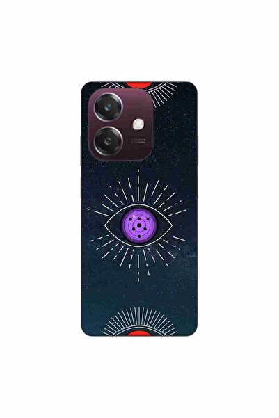 OEM Case compatible with Oppo A40 Silicon Gel Tpu Model Tomoe Rinnegan Eye