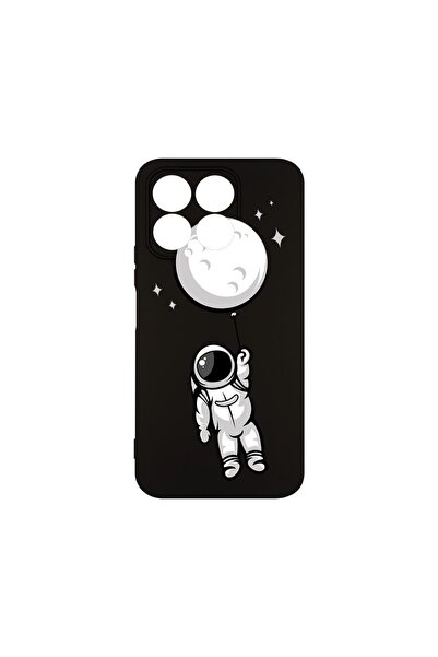 bestcase Θήκη Σιλικόνης Premium, Συμβατή με Honor X8B, Σχέδιο Αστροναύτης, Λε...