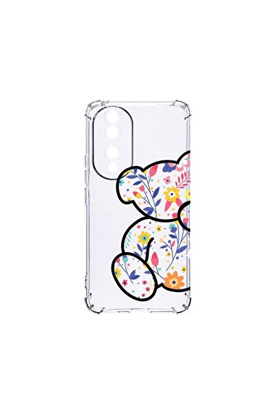 bestcase Husa BestCase¬Æ Anti Shock 1.5MM, Compatibila Cu Honor 90, Flower Te...