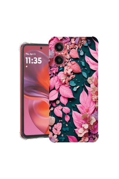 bestcase ¬Æ Husa pentru Motorola Moto G05, Anti Shock 1.5MM, Autumn Color, Pr...