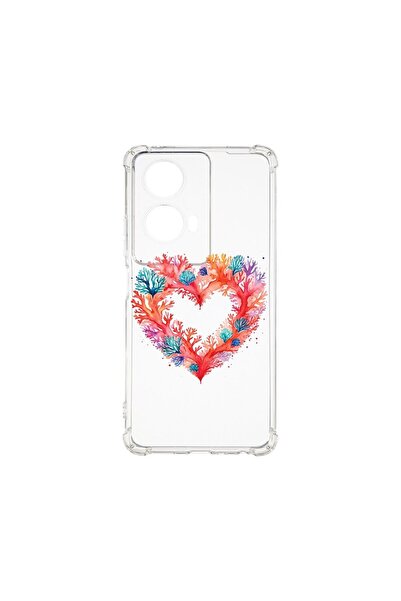 bestcase Husa pentru Motorola Moto G35, BestCase¬Æ Anti Shock 1.5MM, Coral He...