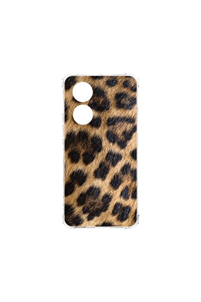 bestcase Αντικραδασμική Θήκη 1.5MM, συμβατή με OPPO A18, Σχέδιο Λεοπάρδαλης, ...
