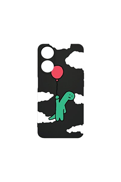 bestcase Husa BestCase¬Æ SLIM SIlicon 0.8MM, Compatibila Cu OPPO A78 5G, Dino...