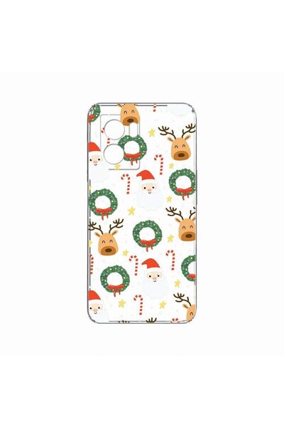 bestcase Husa BestCase¬Æ 2MM Slim Silicon, Compatibila Cu OPPO A77s, Xmas, Re...