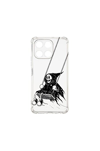 bestcase Αντικραδασμική Θήκη 1.5MM, Συμβατή με Honor X6a, Σχέδιο Death Swingi...