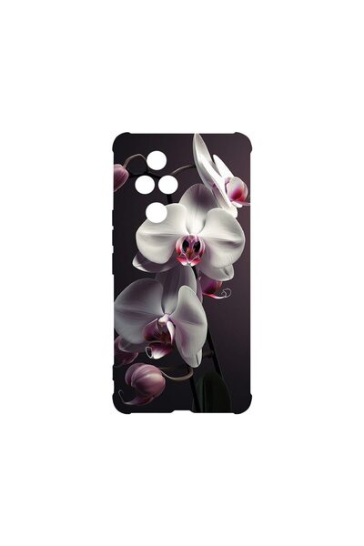 bestcase ¬Æ Husa Anti Shock 1.5MM, съвместима с Honor 200 Pro, Бяла орхидея, ...