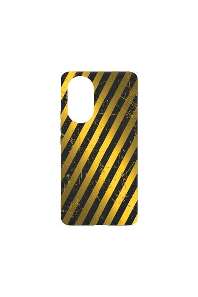 bestcase Λεπτή Θήκη Σιλικόνης 0.8MM, Συμβατή με Huawei Nova 9, Χρυσές Ρίγες, ...