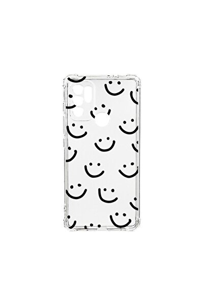 bestcase Противоударен калъф 1.5ММ, съвместим с Motorola Moto G60s, Смайли, У...