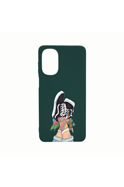 bestcase Husa Silicon, Compatibila Cu Motorola Moto E32s, Vans - Gym Shoes, R...
