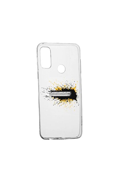 bestcase Husa Silicon Compatibila cu Motorola Moto E40, Tire Tracks, rezisten...