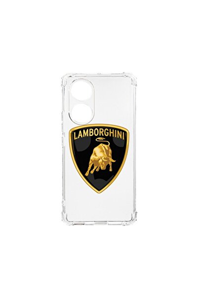 bestcase Αντικραδασμική Θήκη 1.5MM, συμβατή με OPPO A38, Λογότυπο Lamborghini...