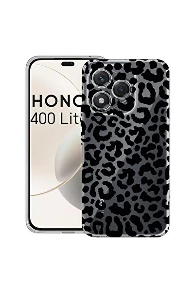 bestcase Husa pentru Honor 400 Lite 5G, BestCase¬Æ Clear Silicon 2MM, Leopard...