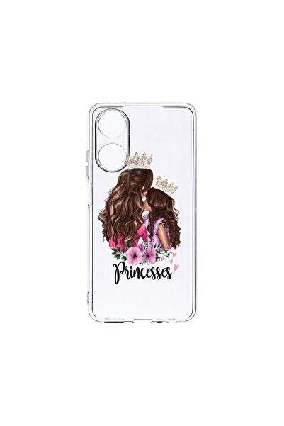 bestcase Clear Silicone Case 2MM, Compatible with OPPO A98 5G, Princesses Gri...