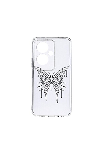 bestcase Διαφανής Θήκη Σιλικόνης 2MM, Συμβατή με OPPO A79 5G, Σχέδιο Πεταλούδ...