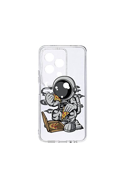 bestcase ¬Æ Husa Clear Silicon 2MM, Compatibila Cu Honor 200 Lite, Astronaut ...