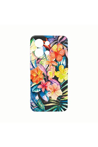 bestcase Θήκη Σιλικόνης, Συμβατή με Oppo Reno8 Pro, Λουλούδια, Ανθεκτική στη ...