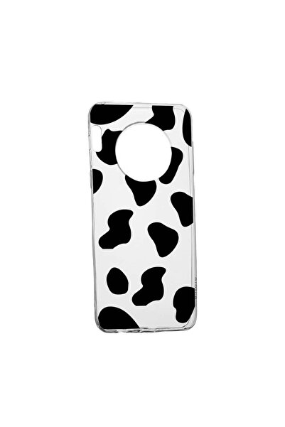 bestcase Θήκη σιλικόνης, Συμβατή με Honor Magic4 Lite, Μαύρη Αγελάδα, Ανθεκτι...