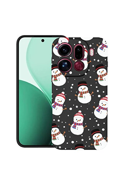 bestcase Ултра тънък TPU калъф, съвместим с OPPO Find X9 Pro, с дизайн на сне...