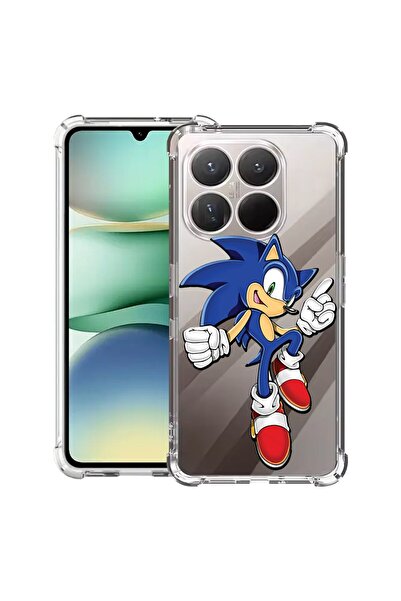 bestcase Husă Antișoc 1.5mm Compatibilă cu Motorola Edge 70, cu Design Sonic,...