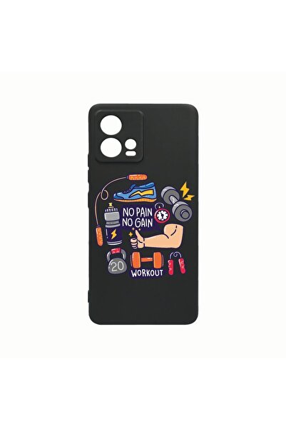 bestcase Husa Silicon, Compatibila Cu Motorola Edge 30 Fusion, No Pain No Gai...