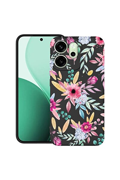 bestcase ¬Æ Husa TPU Ultra Slim Compatibil cu OPPO A5x, cu Design Happy Flowe...