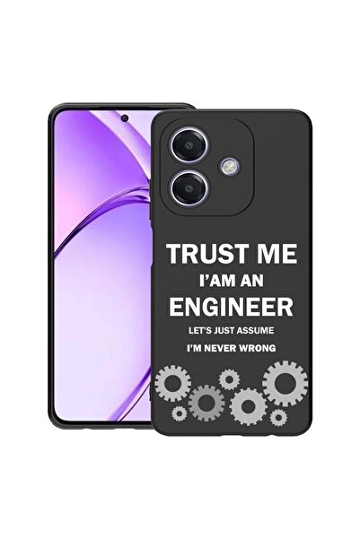 bestcase ¬Æ Husa Slim Silicon pentru OPPO A60 5G / A40M / A40, Trust me I'm a...
