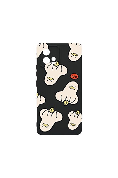 bestcase Тънък силиконов калъф 0.8ММ, съвместим с Motorola Moto G72, с десен ...