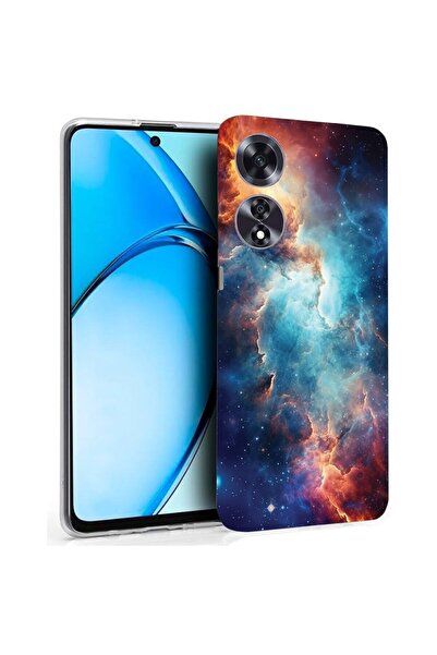 bestcase Θήκη για OPPO A60 4G, Διαφανής Σιλικόνη 2MM, Γαλαξίες, Αντικραδασμικ...