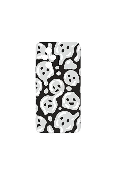 bestcase ¬Æ Husa Premium Silicon, Compatibila Cu Honor 200, Gray Acid Smiley,...