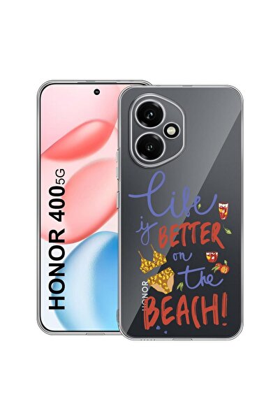 bestcase ¬Æ Husa Clear Silicon pentru Honor 400, Beach, 2036423 T 1874