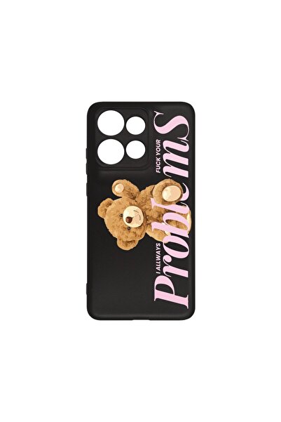 bestcase Калъф за Motorola Edge 50 Neo, BestCase® Тънък силиконов 0.8ММ, Мече...