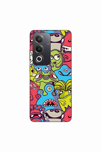 OEM Husa compatibila cu Oppo A80 Silicon Gel Tpu Model Squishi Monsters