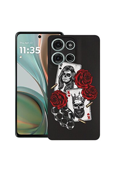 bestcase ¬Æ Husa pentru Motorola Moto G15, Night Life, Slim Silicon 0.8MM, An...