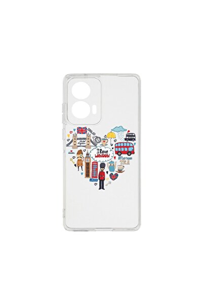 bestcase ¬Æ Husa Clear Silicon 2MM, Compatibila Cu Motorola Edge 50 Fusion, I...