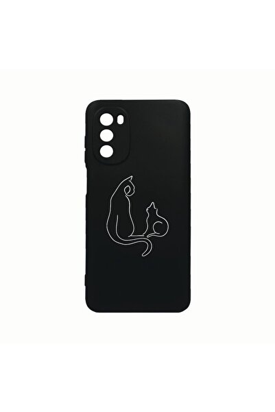 bestcase Husa Silicon, Compatibila cu Motorola Moto G82 / Moto G52, Abstract ...
