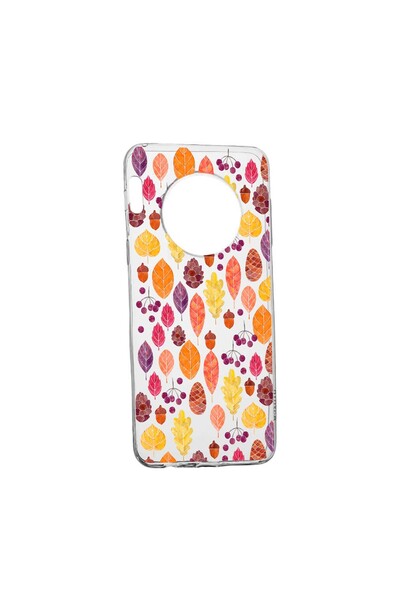 bestcase Θήκη σιλικόνης, Συμβατή με Huawei Nova Y90, Φθινοπωρινή, ανθεκτική σ...