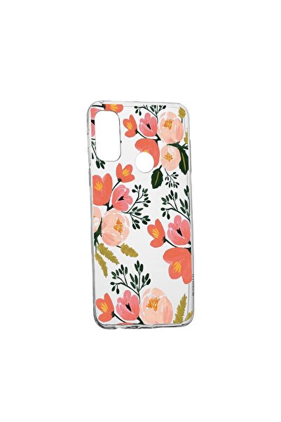 bestcase Husa Silicon Flowers, Pastel colors, Compatibila Cu Motorola Moto E4...