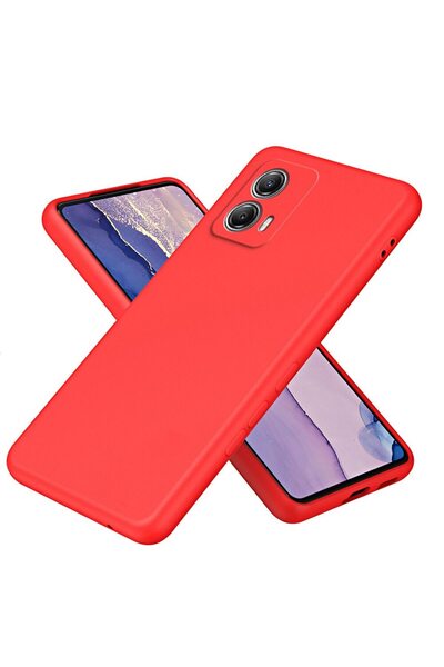 bestcase Премиум силиконов калъф, съвместим с Motorola Moto G53, тънък 1.2 мм...