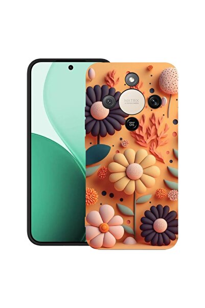 bestcase ¬Æ Husa TPU Ultra Slim Compatibila cu Honor Magic8 Lite, Happy Flowe...