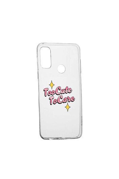 bestcase Husa cu mesaj Too Cute, pentru Huawei P Smart (2020), rezistenta la ...