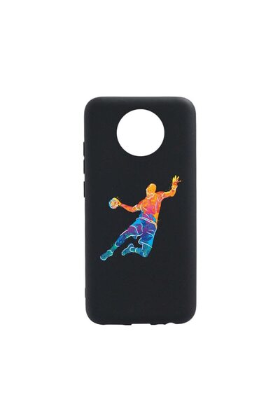 bestcase Husa Silicon Compatibila Cu Nokia C30, Handball Colorful, rezistenta...
