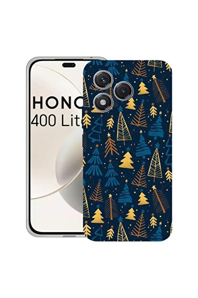 bestcase Husa pentru Honor 400 Lite 5G, BestCase¬Æ Clear Silicon 2MM, Xmas Pa...