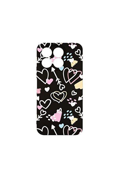 bestcase Husa BestCase¬Æ Premium Silicon, Compatibila Cu Honor X8B, Love Symb...