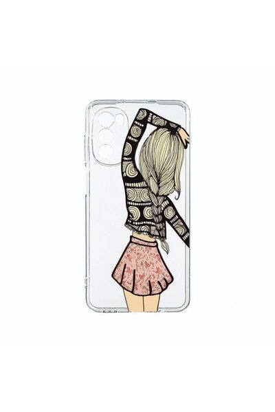bestcase Husa Silicon, Compatibila Cu Motorola Moto G82 / Moto G52, Girl Frie...