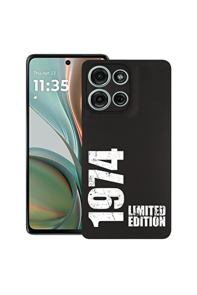 bestcase ¬Æ Husa Slim Silicon pentru Motorola Moto G75, Limited Edition 1974,...