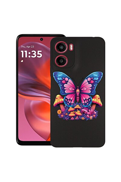 bestcase Θήκη για Motorola Moto G06 με σχέδιο Dream Colors - Πεταλούδα, TPU Μ...