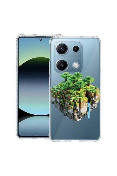 bestcase ¬Æ Husa Anti Shock pentru OPPO Reno13 cu Design Minecraft, 2052059 A...